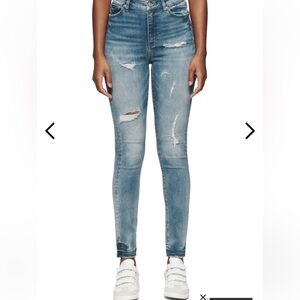 Authentic Purple Brand distressed Super Skinny Jeans for Women 30